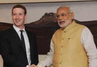facebook ceo zuckerberg likes modi s varanasi... facebook ceo zuckerberg likes modi s varanasi...