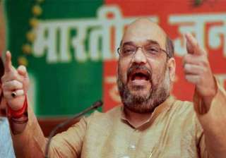 amit shah launches offensive against congress... amit shah launches offensive against congress...