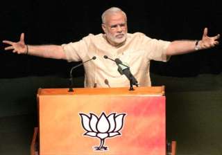 pm modi attacks opposition for projecting land... pm modi attacks opposition for projecting land...