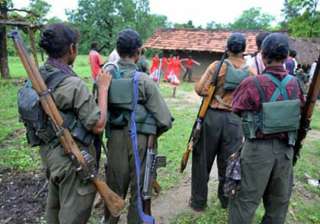 naxals enter ex mla s house snatch security... naxals enter ex mla s house snatch security...