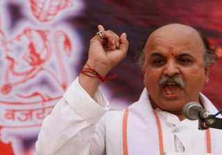 vhp is against acquisition of farmers land pravin... vhp is against acquisition of farmers land pravin...