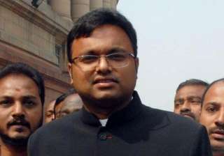 congress serves show cause notice to karti... congress serves show cause notice to karti...