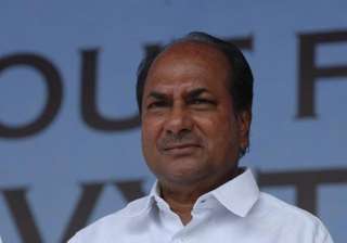 no confusion over leadership issue antony - India... no confusion over leadership issue antony - India...
