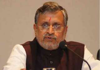 sushil mocks nitish for imparting lesson on good... sushil mocks nitish for imparting lesson on good...