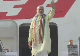 pm modi heads home after three nation tour -... pm modi heads home after three nation tour -...