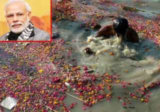 don t pollute ganga says modi - India TV don t pollute ganga says modi - India TV