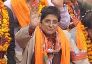 delhi polls bjp s kiran bedi recalls her tenure... delhi polls bjp s kiran bedi recalls her tenure...