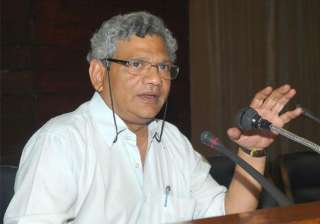 sitaram yechury rules out alliance with congress... sitaram yechury rules out alliance with congress...