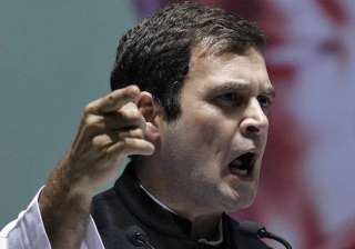 rahul gandhi demands adjournment of question hour... rahul gandhi demands adjournment of question hour...