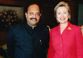 amar singh denies making donation to clinton... amar singh denies making donation to clinton...