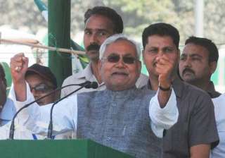 nitish kumar to hold sampark rallies in all 243... nitish kumar to hold sampark rallies in all 243...