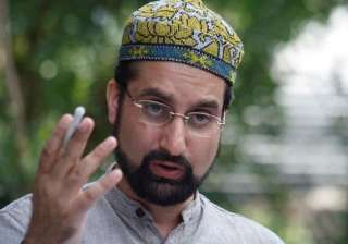 separatist leader mirwaiz farooq placed under... separatist leader mirwaiz farooq placed under...