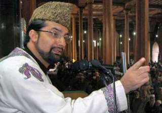 mirwaiz umar farooq placed under house arrest -... mirwaiz umar farooq placed under house arrest -...