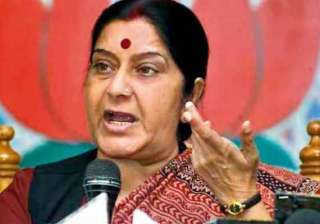 indians in iraq safe says sushma swaraj meets... indians in iraq safe says sushma swaraj meets...