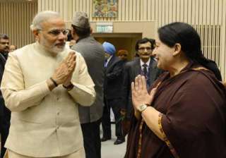 jayalalithaa to meet narendra modi today may join... jayalalithaa to meet narendra modi today may join...