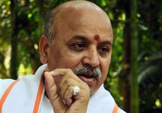 joshi s exit loss to bjp claims praveen togadia -... joshi s exit loss to bjp claims praveen togadia -...