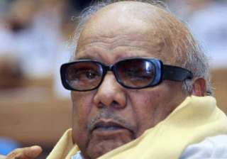 karunanidhi defends dmk s decision to join hands... karunanidhi defends dmk s decision to join hands...