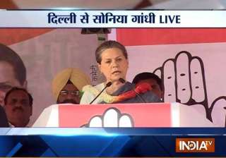 live sonia accuses kejriwal of running away from... live sonia accuses kejriwal of running away from...