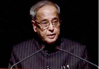 lokpal important to curb corruption president... lokpal important to curb corruption president...