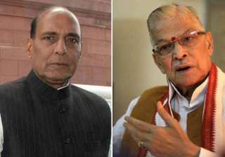 m m joshi in spat with bjp chief rajnath singh at... m m joshi in spat with bjp chief rajnath singh at...