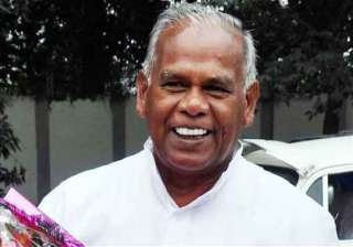 manjhi seeks stringent action against dissident... manjhi seeks stringent action against dissident...