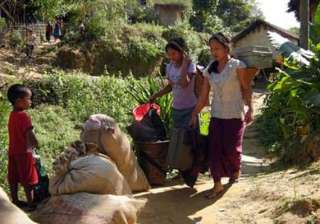 mizoram polls bru voters in tripura relief camps... mizoram polls bru voters in tripura relief camps...