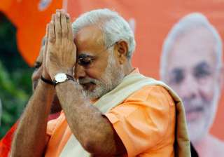modi says it s an honour for him to contest from... modi says it s an honour for him to contest from...