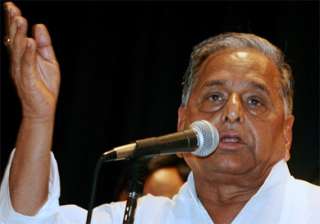 mulayam accuses cong of double speak on batla... mulayam accuses cong of double speak on batla...