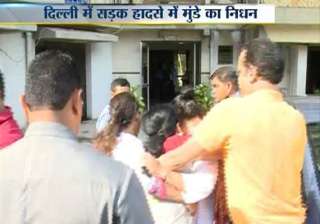munde asked for water before falling... munde asked for water before falling...