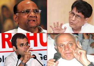 ncp nc rld oppose rahul cabinet to review... ncp nc rld oppose rahul cabinet to review...