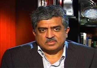 nandan nilekani files nomination from bangalore... nandan nilekani files nomination from bangalore...