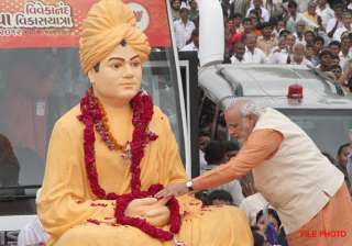 narendra modi to promote movie on swami... narendra modi to promote movie on swami...