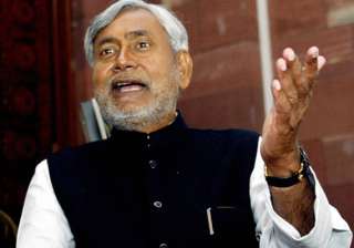 nitish asks jd u leaders not to make statements -... nitish asks jd u leaders not to make statements -...