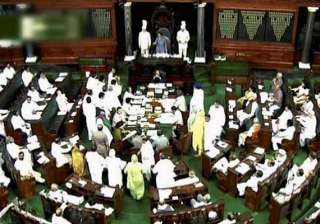 parliament disrupted over telangana adjourned -... parliament disrupted over telangana adjourned -...