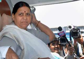 rabri devi to be rjd candidate for legislative... rabri devi to be rjd candidate for legislative...