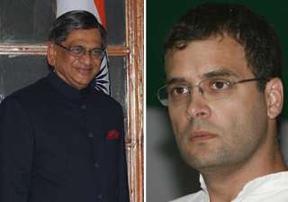rahul gandhi should join govt says s m krishna -... rahul gandhi should join govt says s m krishna -...