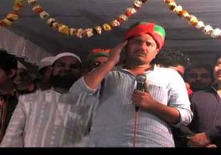 sp candidate booked for foul remarks against modi... sp candidate booked for foul remarks against modi...