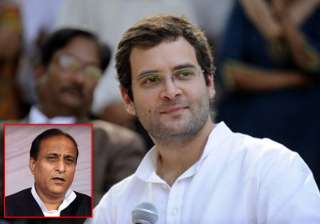 sp leader azam khan wants rahul gandhi as pm -... sp leader azam khan wants rahul gandhi as pm -...