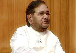sharad yadav elected unopposed to rajya sabha... sharad yadav elected unopposed to rajya sabha...