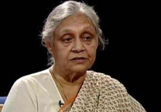 sheila dikshit appointed kerala governor - India... sheila dikshit appointed kerala governor - India...