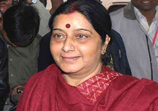 sushma swaraj opposes mining barons party merger... sushma swaraj opposes mining barons party merger...