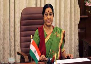 sushma swaraj to visit bangladesh tomorrow -... sushma swaraj to visit bangladesh tomorrow -...