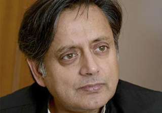 tharoor facing twin challenge in... tharoor facing twin challenge in...