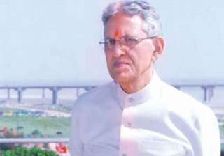 up governor b l joshi resigns - India TV up governor b l joshi resigns - India TV