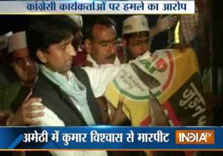 up police books aap leader kumar vishwas for... up police books aap leader kumar vishwas for...