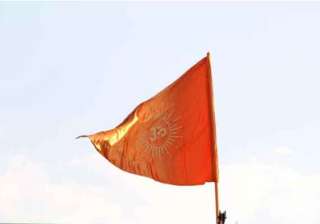 uproar in ls as sena mp says saffron flag to be... uproar in ls as sena mp says saffron flag to be...