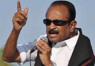 vaiko writes to pm narendra modi over abducted... vaiko writes to pm narendra modi over abducted...