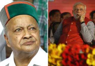 virbhadra singh now turns to narendra modi for... virbhadra singh now turns to narendra modi for...