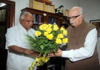 yeddyurappa writes to advani wants to join nda -... yeddyurappa writes to advani wants to join nda -...