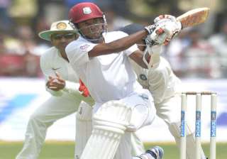 brathwaite slams ton in drawn a match - India TV brathwaite slams ton in drawn a match - India TV